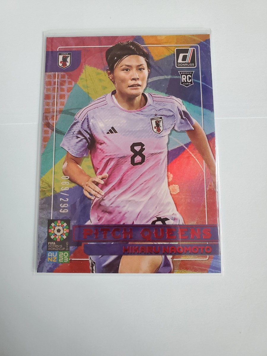 【猶本　光（なでしこジャパン）】PANINI donruss womens world cup 299枚限定カード_画像1