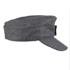  old Germany army . under .. for standard cap grey wool made gray army cap hat cap system cap . product 57~62cm