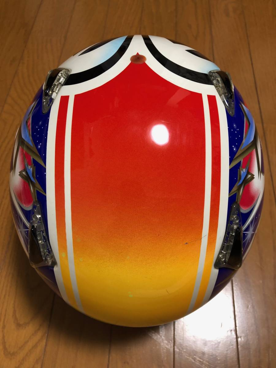 Arai アライ中野真也レプリカヘルメット 57cm～58cm Mサイズ_画像2