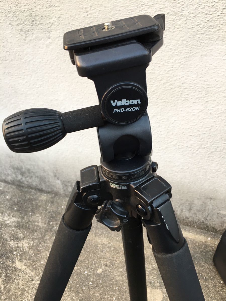 中古。ベルボン Velbon El Carmagne 635 PHD-62QN カメラ用三脚 中古。ベルボン Velbon El Carmagne 635 PHD-62QN カメラ用三脚