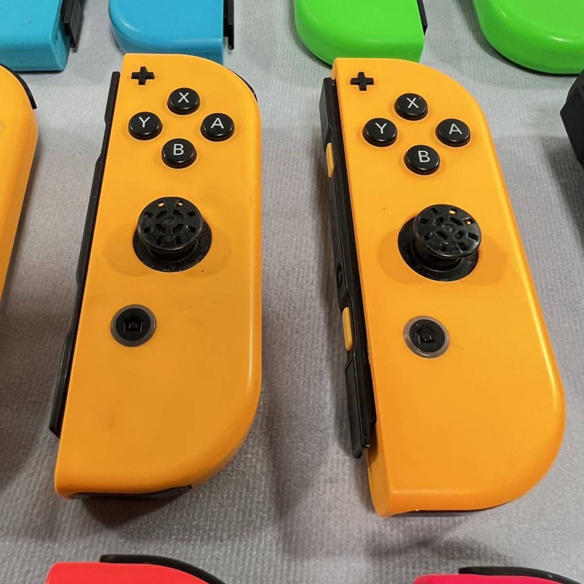  任天堂 ニンテンドー スイッチ コントローラー 純正品 16点 まとめ売り Joy-Con Nintendo Switch 動作未確認 ジャンク ジョイコン_画像7