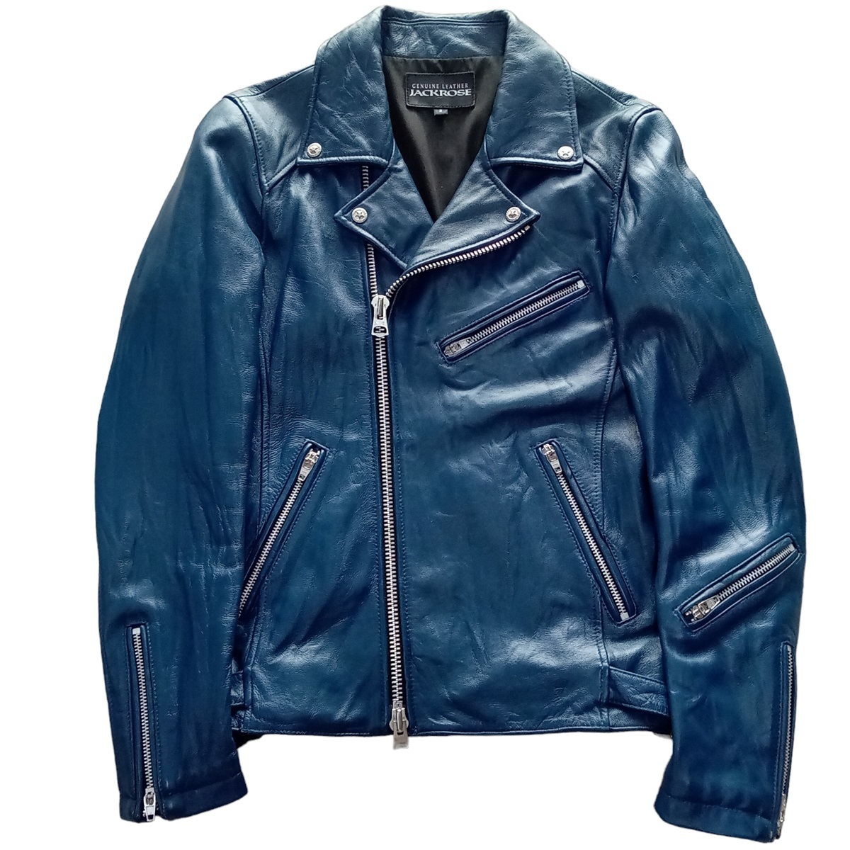 即決 良品 JACKROSE ジャックローズ ラムレザー ダブル 即決 良品 JACKROSE ジャックローズ ラムレザー ダブル