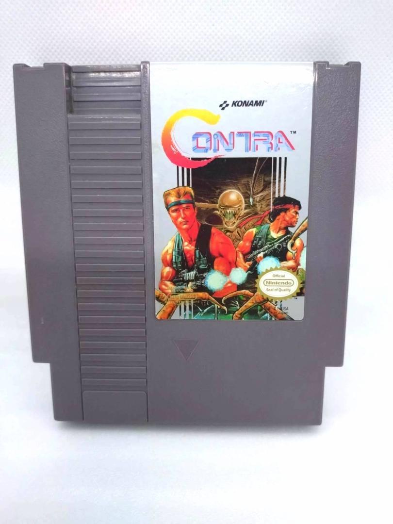 NES CONTRA コナミ アメリカファミコン