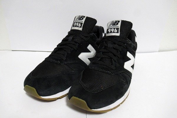 z11318:NEW BALANCE（ニューバランス）CM996CPG　スニーカー/黒/US10 D（28.0cm）_画像1