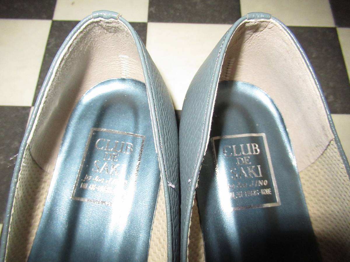 *CLUB DE SAKI* beautiful goods made in Japan natural leather Loafer / driving shoes 26cm large size 