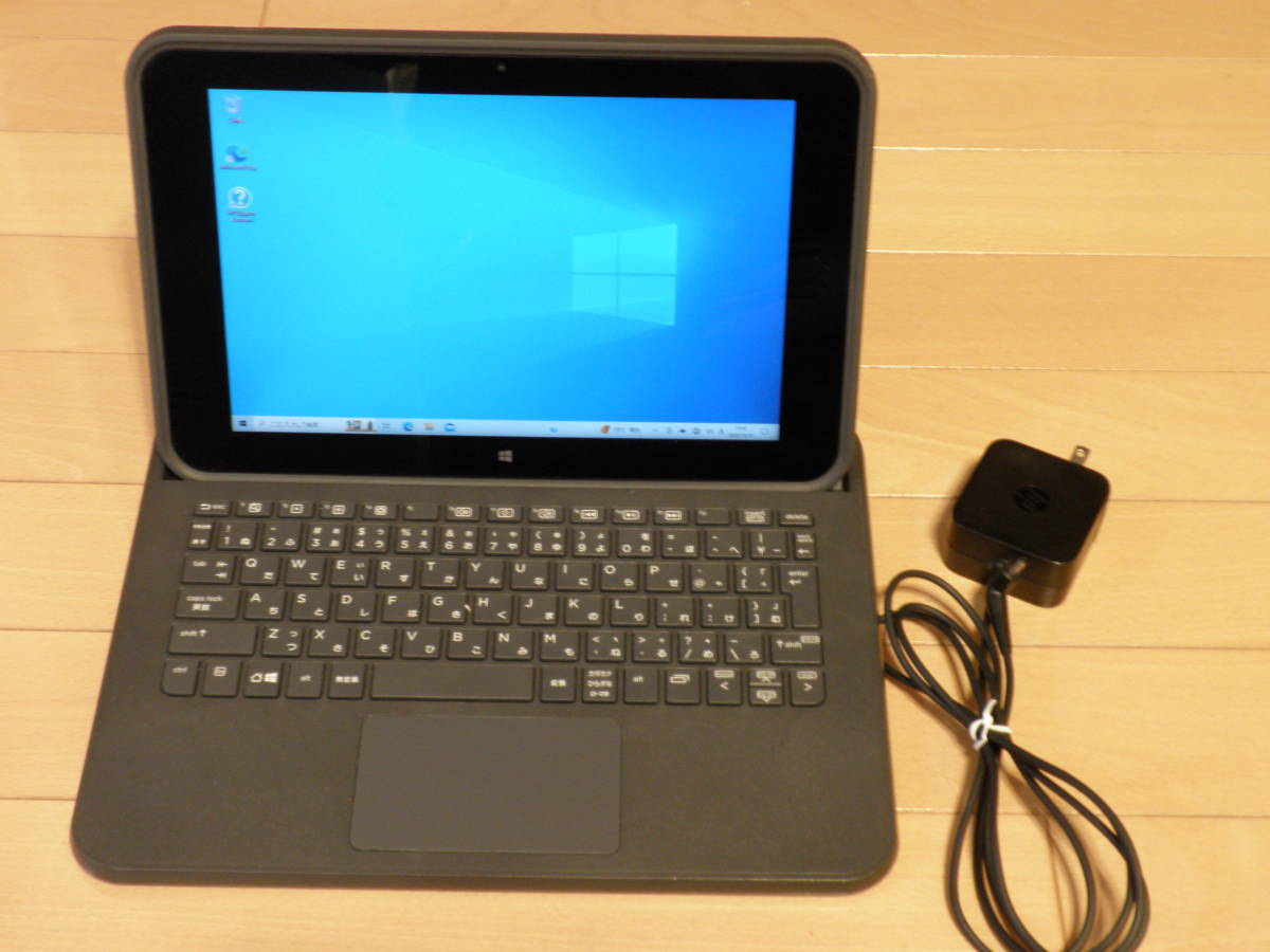 ＜送料無料＞①専用キーボード付き!動作確認済み!Windows10認証済み HP ProTablet10EE 無線LAN Bluetooth mSDリーダ内蔵 10タッチポイント _画像1