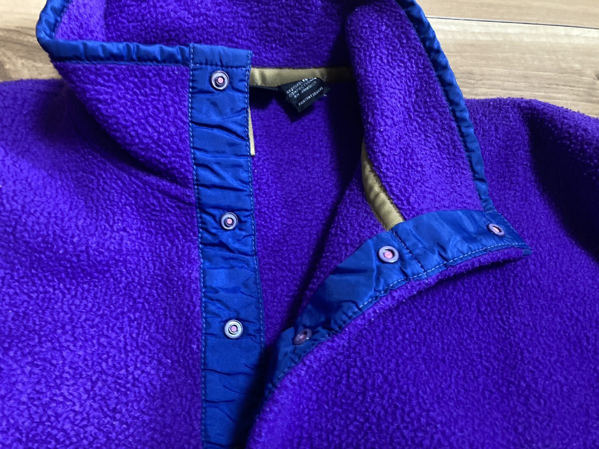 patagonia パタゴニア p6 シンチラ　スナップt フリースジャケット　プルオーバー 雪無しタグ　ジャマイカ製　パープル　Ｓサイズ_画像2