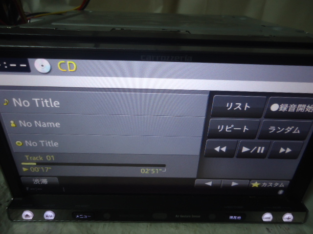 ** быстрое решение!* Carozzeria *AVIC-MRZ099*2020 год карта *Bluetooth*CD*DVD воспроизведение * навигационная система * сигнальный фонарь есть 