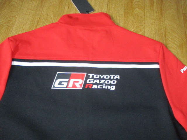 トヨタGR・TOYOTA GAZOO Racingオフィシャルチーム　ソフトシェル系ジャージ・ジャケット　未使用　サイズXL　スーパーGT・ヤリス