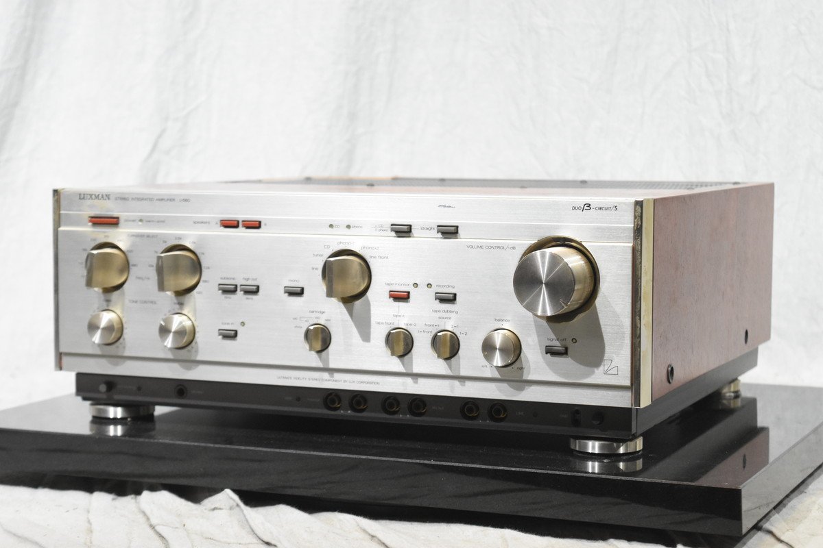 LUXMAN ラックスマン プリメインアンプ L-560 ①_画像1