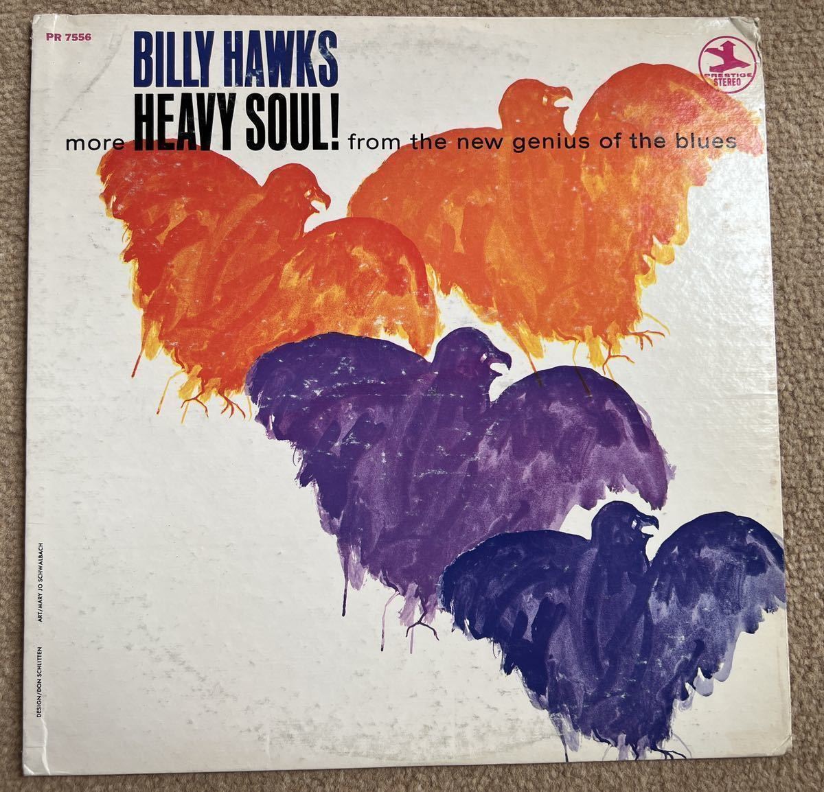 USオリジ Billy Hawks - Heavy Soul ソウルジャズ名盤 レアグルーヴ Rare Groove プロモスタンプあり！！の画像1
