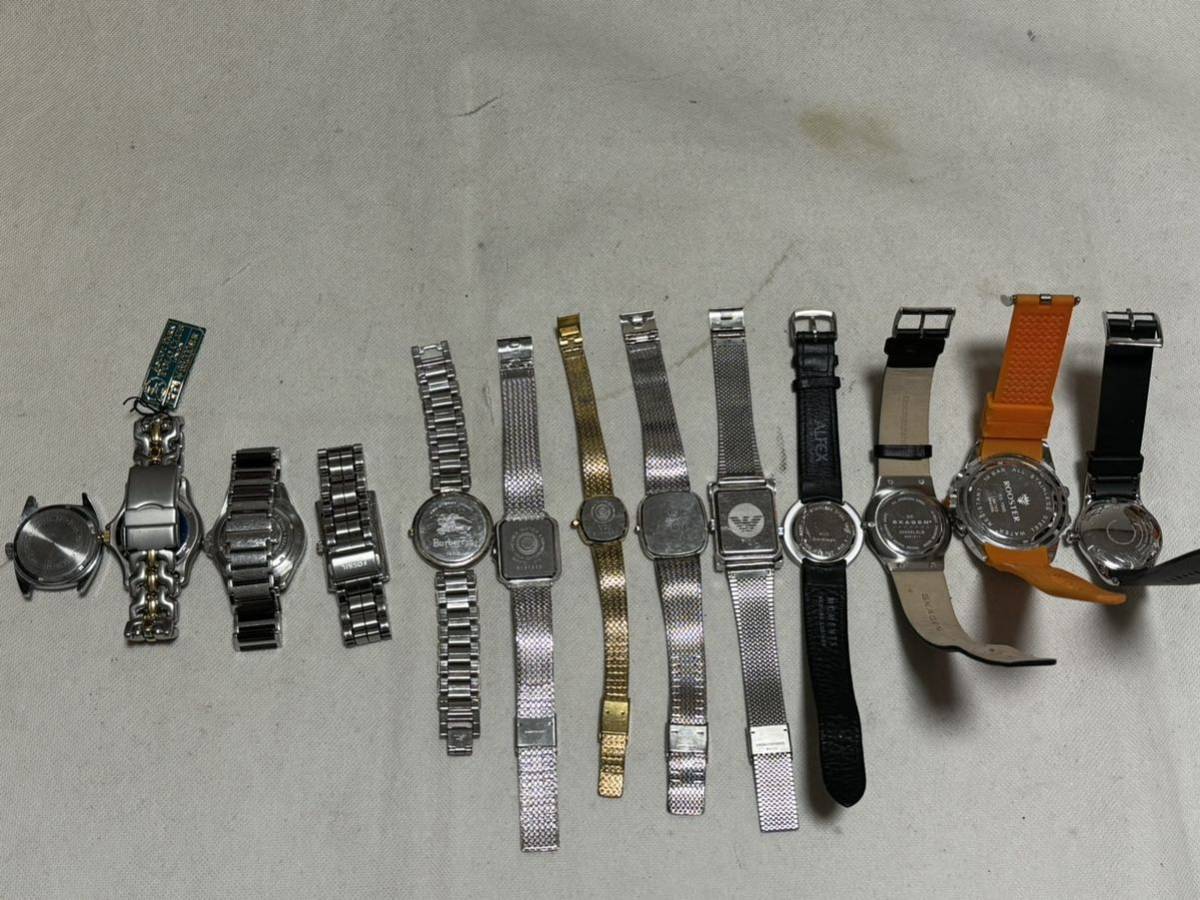 6854 送料無料 ⑧まとめ売り 腕時計 ジャンク品 メンズ レディース 13点_画像5