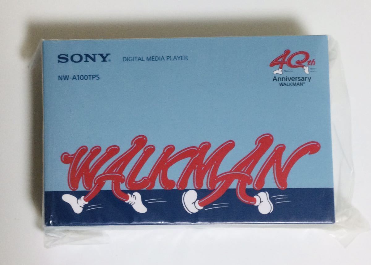 完全未開封新品　SONY WALKMAN NW-A100TPS ソニー ウォークマン　40周年記念モデル　限定