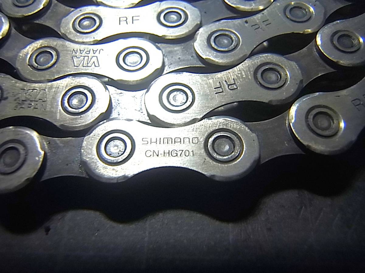 【レターパック送料370円】#A177#SHIMANO 11Sチェーン CN-HG701-11 3本セット_画像3