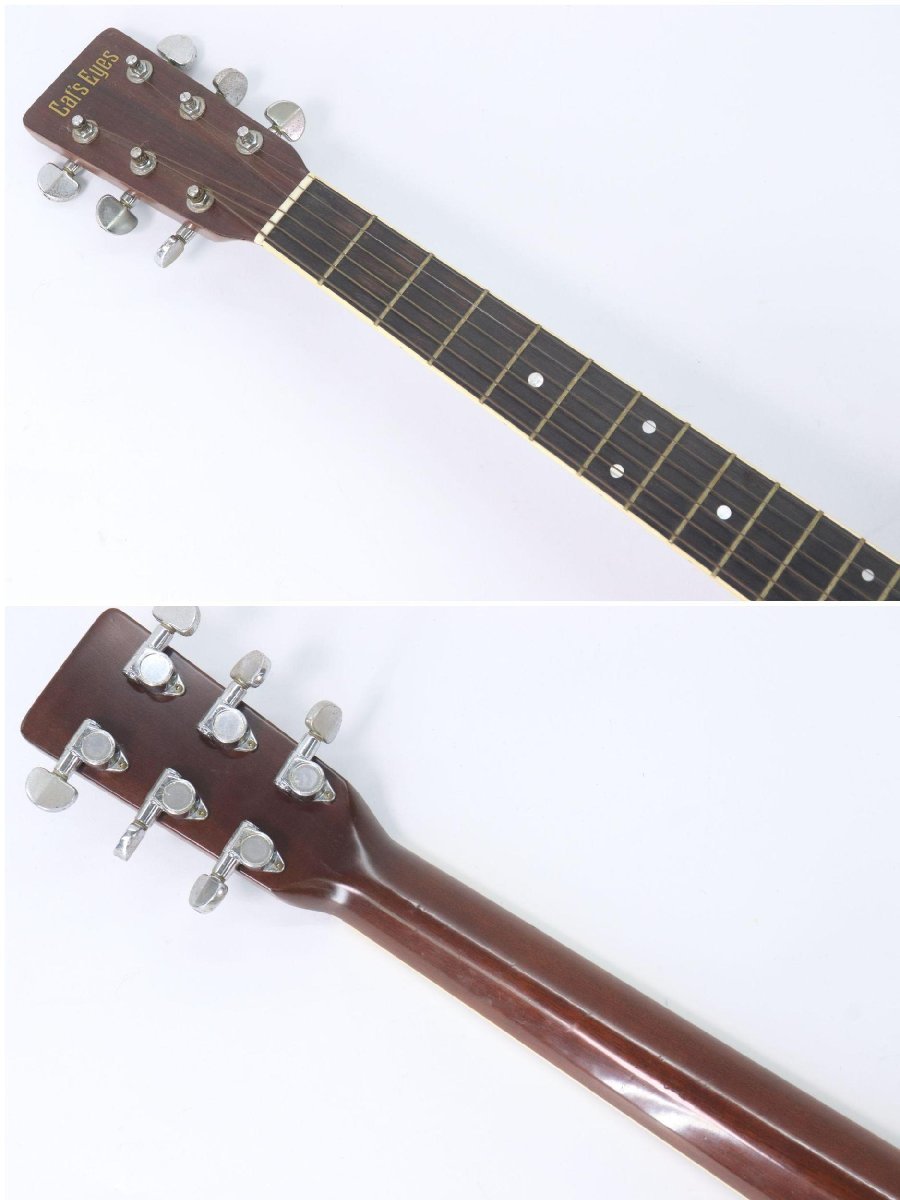 Cat’s Eyes キャッツアイズ アコースティックギター CE-600 CF アコギ Tokai 東海楽器 弦楽器 現状品 本体 0538-HA_画像6