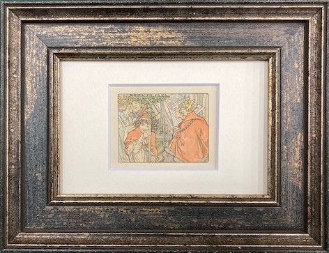 ≪ アルフォンス・ミュシャ ≫ オリジナルリトグラフ Ⅳ 1900年 CLIO ALFONS MARIA MUCHA ≪ アルフォンス・ミュシャ ≫ オリジナルリトグラフ Ⅳ 1900年 CLIO ALFONS MARIA MUCHA
