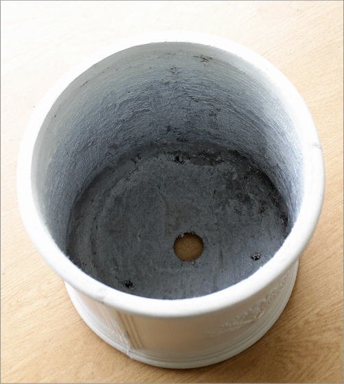  pot cover stylish round antique cement natural round planter pot M [A color ] free shipping ( one part region excepting ) mty7243a