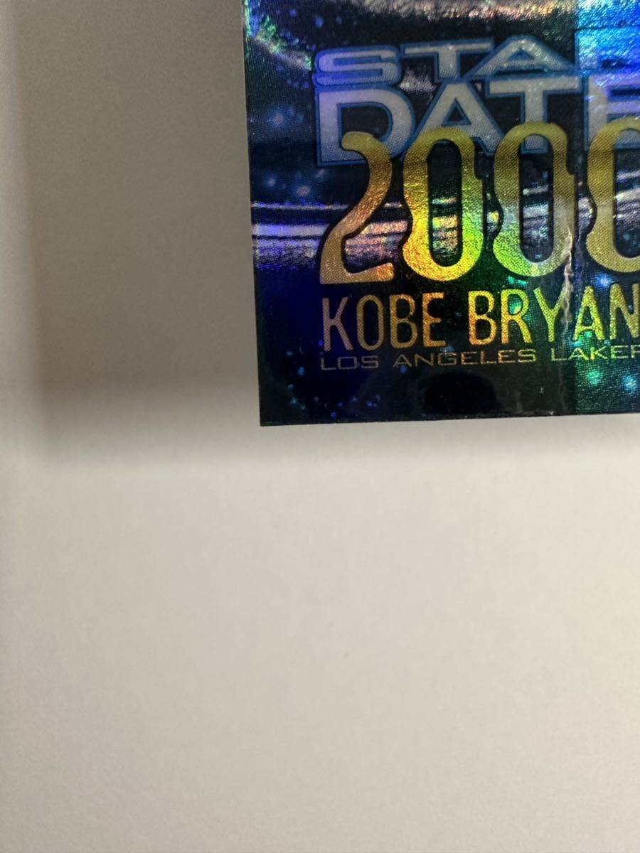 本物！　96 97 skybox E-X2000 Star Date 2000 Kobe Bryant RC nba カード _画像3