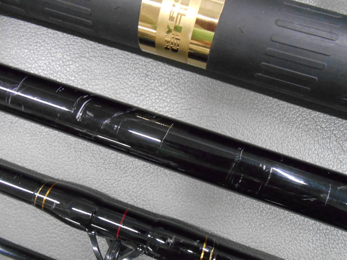 がまかつ名竿 クエ、クチジロ竿 がま磯ガンティス50-500 綺麗なお品です。クエ、クチジロ、ガーラ、大型石鯛に最適。 がまかつ名竿 クエ、クチジロ竿 がま磯ガンティス50-500 綺麗