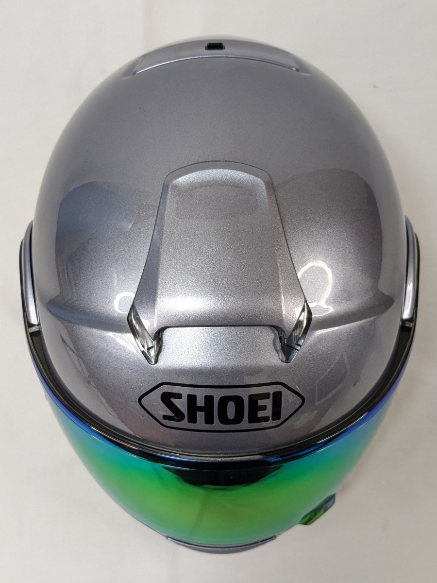 ショウエイ フルフェイスヘルメット XL neotec パールグレーメタリック SHOEI ネオテック_画像4