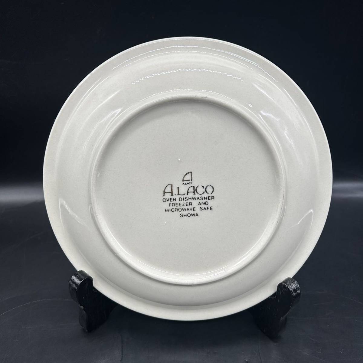 未使用　プレート 5枚セット　洋食器 中皿　食器 絵皿　マカロニ家族　耐熱皿　電子レンジやオーブンも使用できる　 T12_画像5