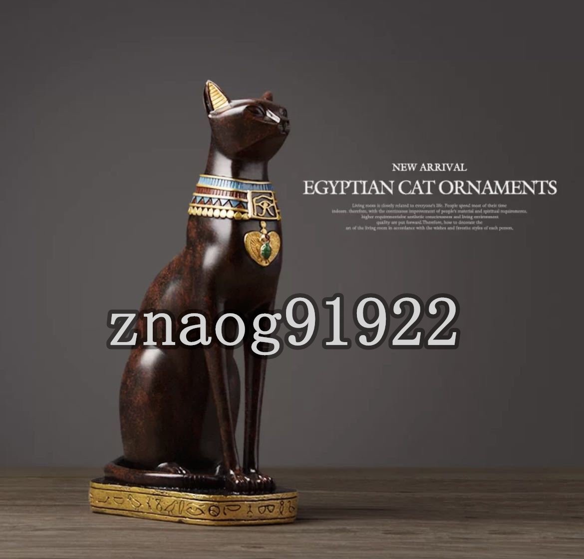 全3種類 要1種類選択エジプト風猫の置物 インテリア オブジェ 置物 小物 モダン アート 装飾 猫 ネコ キャット エジプト ナイルDJ968_画像5