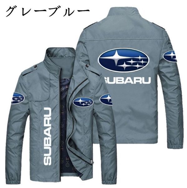 【送料無料】スバル　Subaru レーシングジャケット 春秋用 ジャンパー ブルゾン S〜6XL 色選択可_画像5