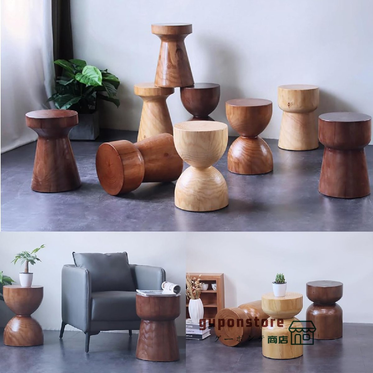  stool wooden stylish Mini stool klieitib home use multifunction chair sofa side living room coffee table. stool 