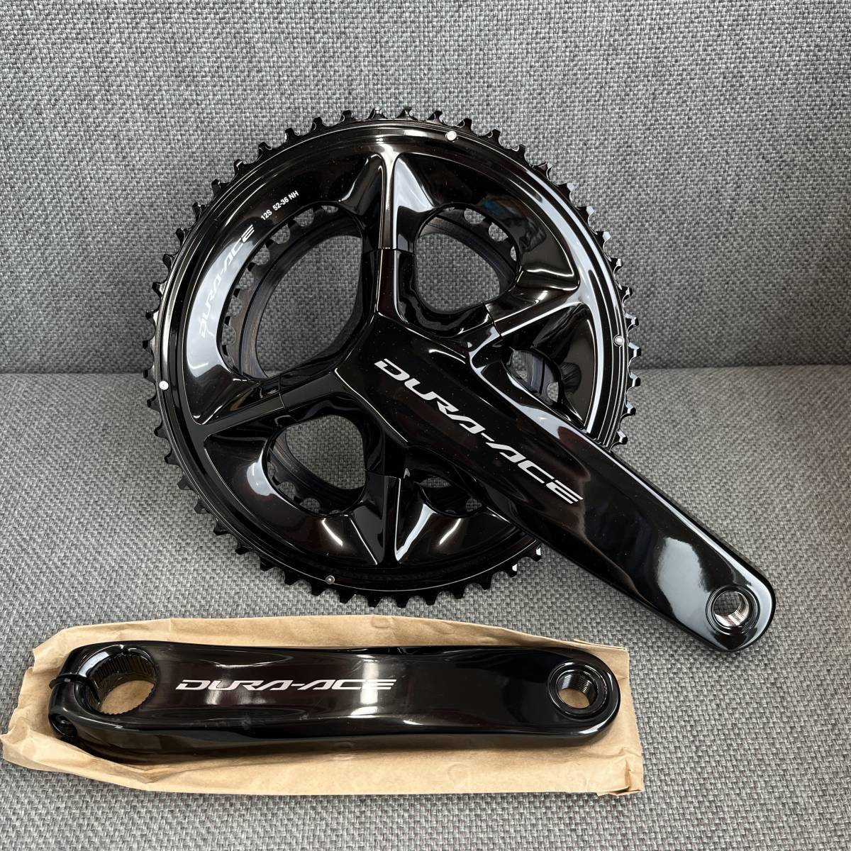 【1万円スタート】 新品未使用 SHIMANO シマノ DURA-ACE デュラエース 12速 クランクセット FC-R9200 170mm 52-36T 【送料無料】_画像1