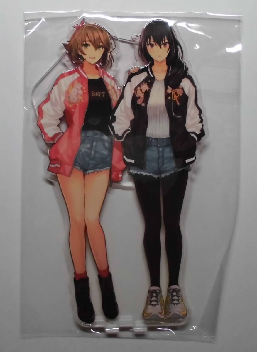 新品本物 コミケ c103 陸奥 長門 艦これ 未開封品 アクリルスタンド 私服の長陸奥 ChicaLinda(かすみ) その他