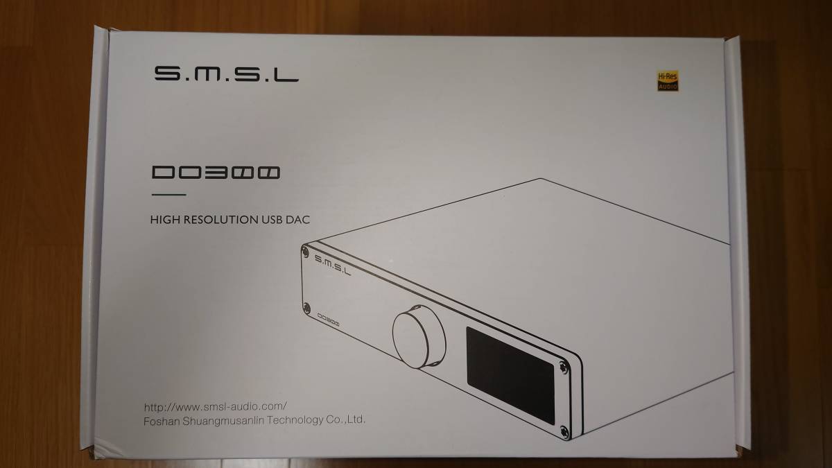 ♪超美品 SMSL DO300 MQA DAC ＆ プロケーブル昇圧トランス115V（S.M.S.L）_画像2