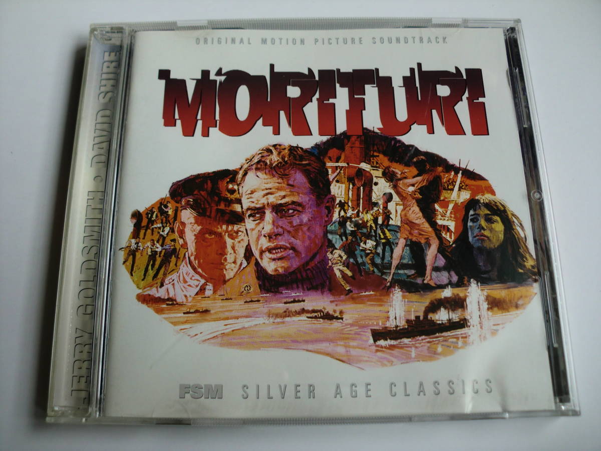 ジェリー・ゴールドスミス、デイヴィッド・シャイア「MORITURI　モリツリ/南太平洋爆破作戦」OST　22曲　３０００枚限定　FSM輸入盤　_画像1