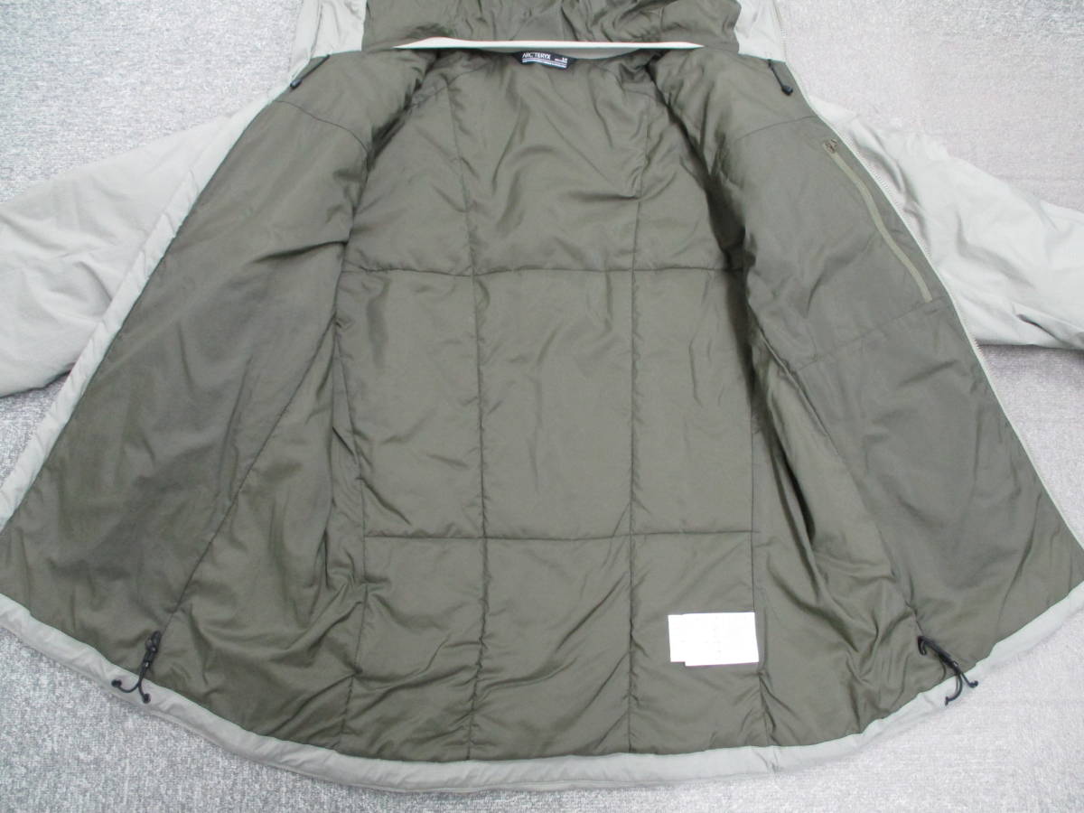 ARC’TERYX アークテリクス 24105 Atom AR Hoody（アトム AR フーディ）S DISTORTION ディストーション グレー 2021年 中古 美品 アトム _画像8