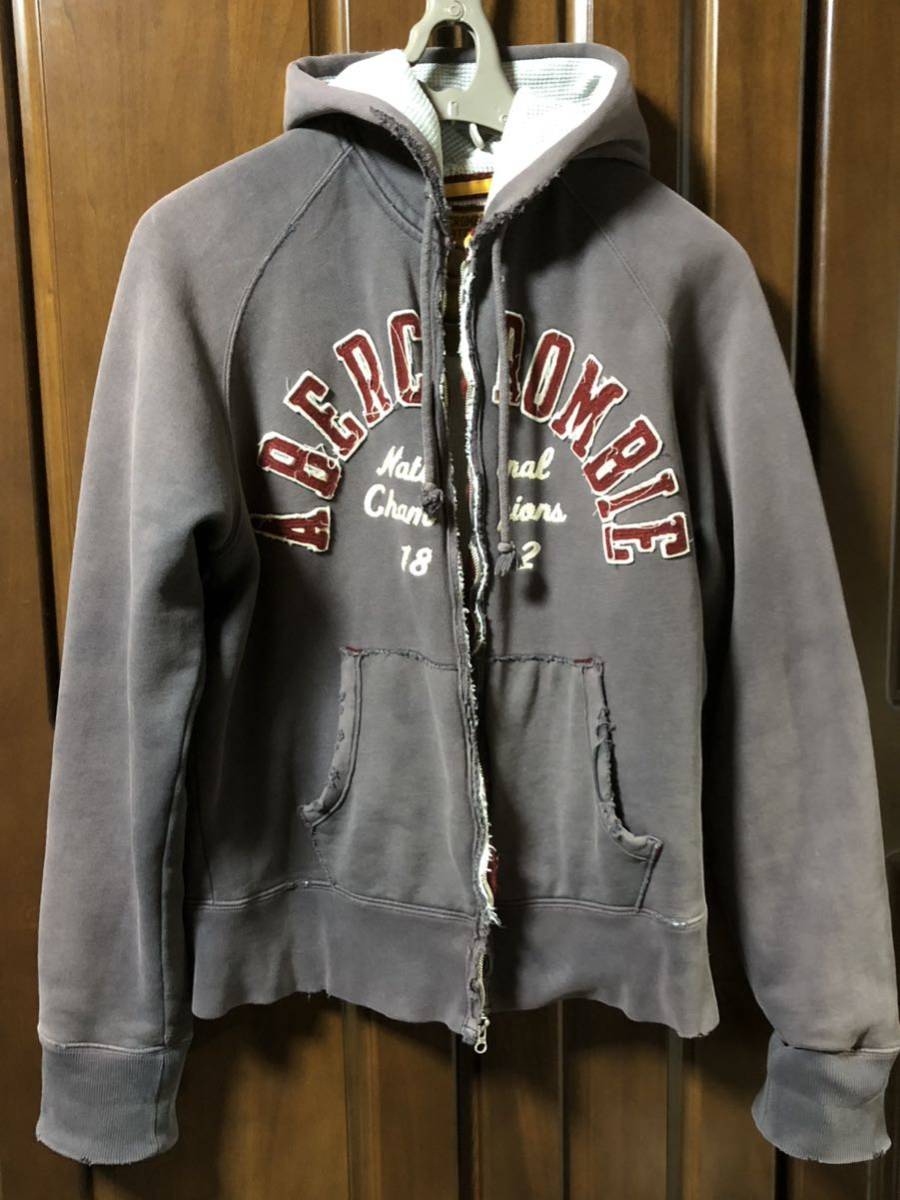 1円スタート 難多数有 ファスナー不良 アバクロ Abercrombie&Fitch