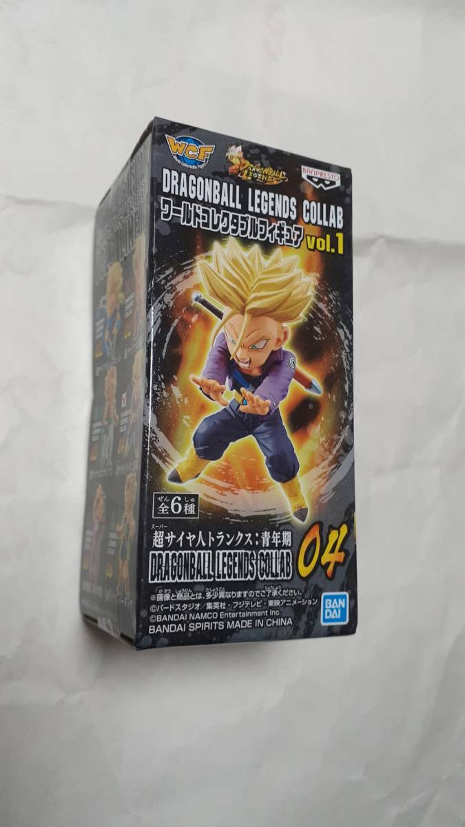 超サイヤ人トランクス：青年期 ドラゴンボール レジェンズ ワールドコレクタブルフィギュア_画像1