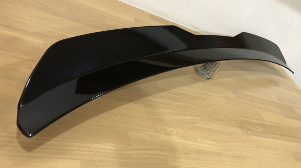  all-purpose rear roof spoiler rear wing black 