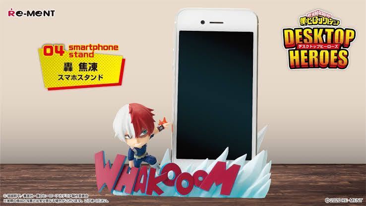 【新品未使用】僕のヒーローアカデミア DESKTOP HEROES 轟焦凍 スマホスタンド フィギュア リーメント ヒロアカ MHA_※写真は開封後のイメージです(引用)