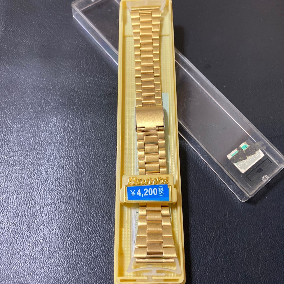 Bambi Gold mesh 18mm made of metal belt Bambi for exchange belt wristwatch belt clock band metal belt 