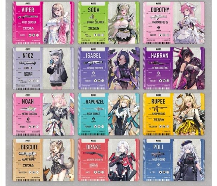 全種コンプ　勝利の女神NIKKE メタリックパスコレクションver.2 Amazon.co.jp: バンダイ (BANDAI) 勝利の女神：NIKKE メタリック