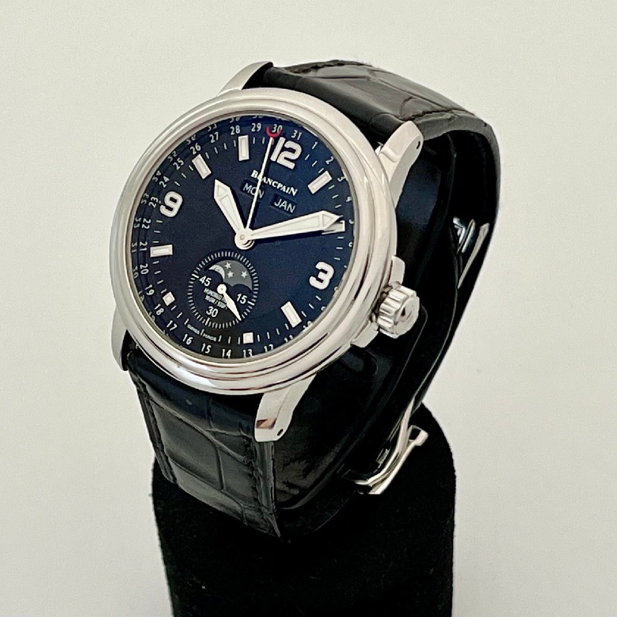 BLANCPAIN Blancpain re man moon phase Triple календарь 2763-1127A