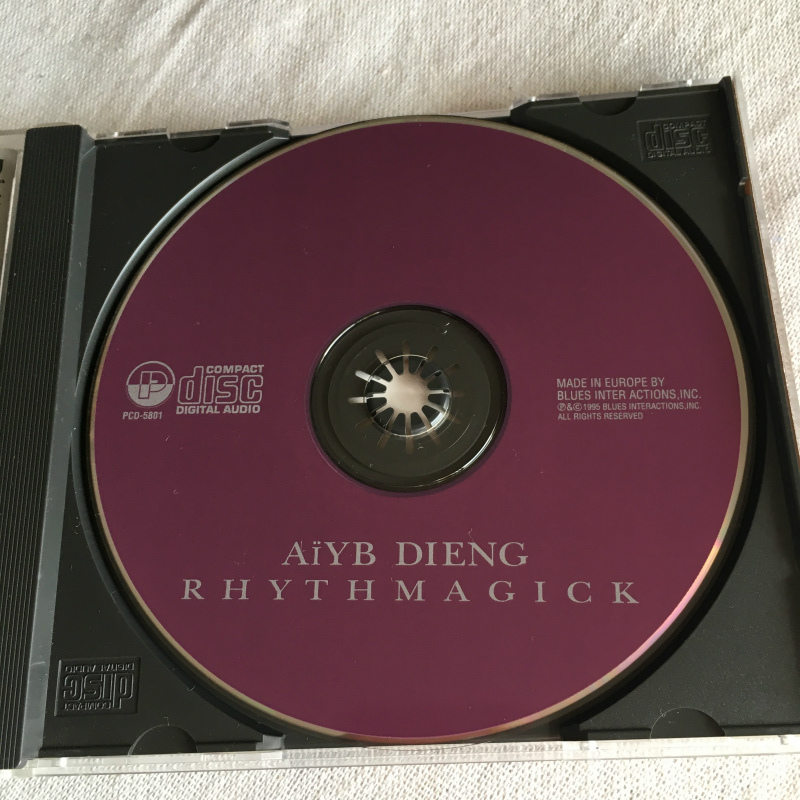 Aiyb Dieng「RHYTHMAGICK」＊細野晴臣F.O.E.でも知られるアフロ・パーカッション奏者、アィーヴの初リーダー作。1995年リリース_画像4