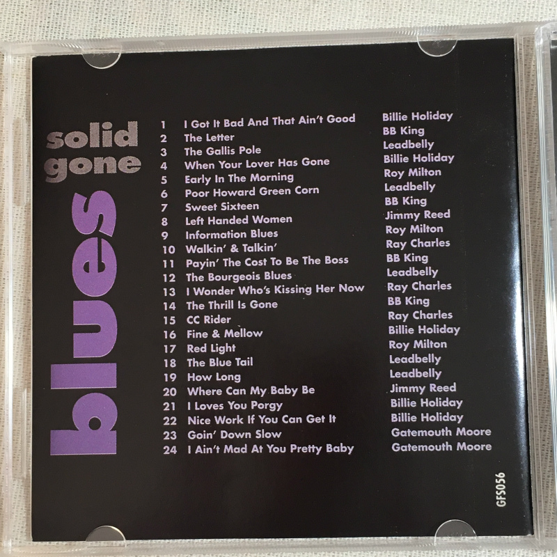 V.A.「Slide Gone Blues」＊Billy Hoiday,BB KING,LEADBELLY,Roy Milton,Ray Charles,Jimmy Reed,Gatemouth Moore and more_画像3