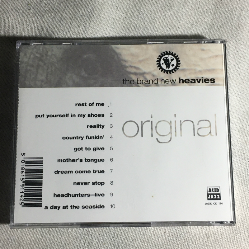 THE BRAND NEW HEAVIES「ORIGINAL FLAVA」＊未発だったデビュー曲「GOT TO GIVE」とライブ音源をコンパイルしたコンピレーションアルバム_画像2