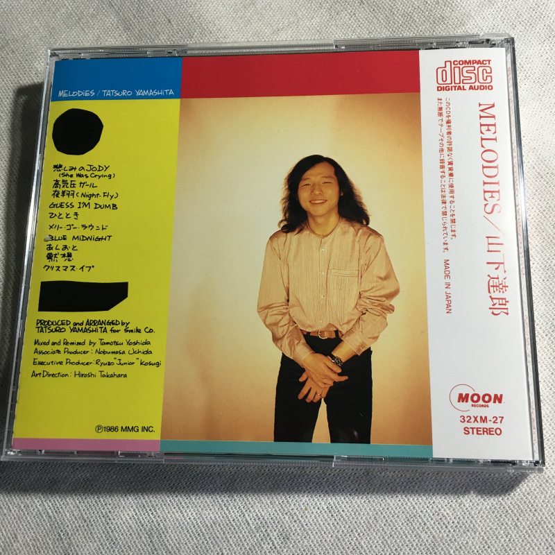 山下 達郎「Melodies」＊名曲「クリスマス・イブ」「高気圧ガール」「悲しみのJODY」等、収録　＊1983年リリース・9thアルバム_画像2