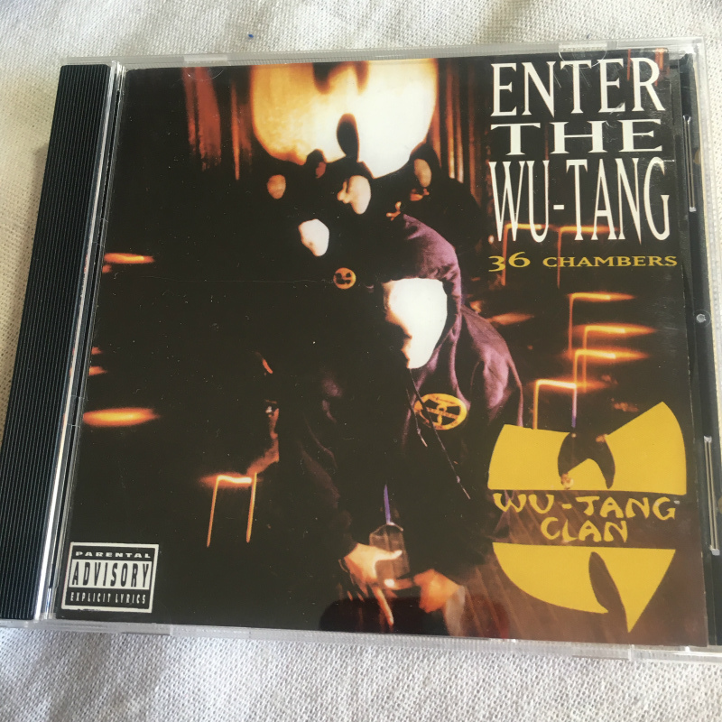 ★難あり　WU-TANG CLAN「ENTER THE WU-TANG（36 CHAMBERS）」＊ソフトケースでの保管につき裏ジャケ等にシワ・キズ・テープでの補修等あり_画像1