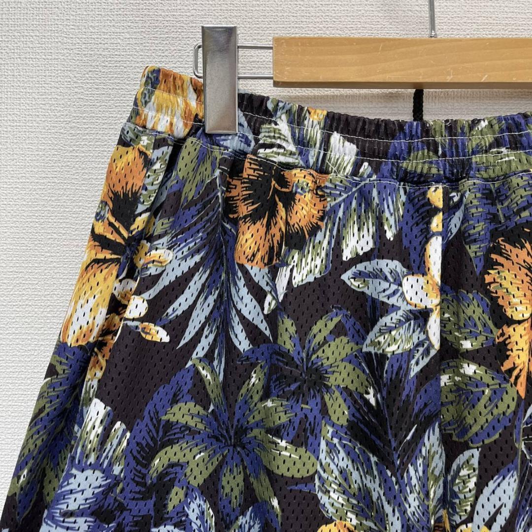 STUSSY ステューシー 花柄 メッシュ ハーフパンツ ボタニカル柄 STUSSY ステューシー 花柄 メッシュ ハーフパンツ ボタニカル柄