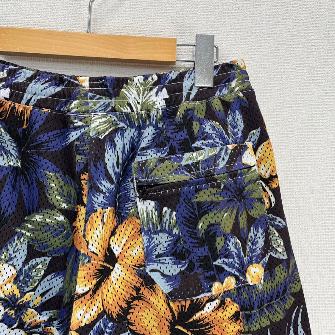 STUSSY ステューシー 花柄 メッシュ ハーフパンツ ボタニカル柄 STUSSY ステューシー 花柄 メッシュ ハーフパンツ ボタニカル柄