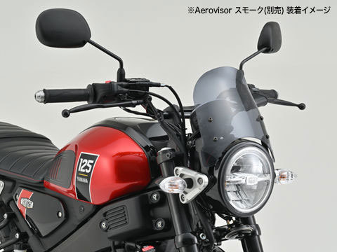 デイトナ DAYTONA Blast Barrier X ＆ Aerovisor 共通 車種専用取付ステー XSR125（24）/ XSR155（20-23）インドネシアモデル用 27606_画像5