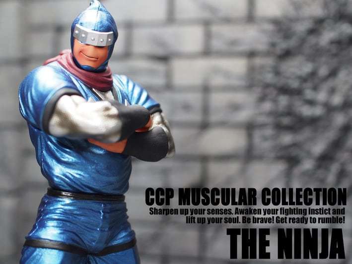 CCP CMC NO 36 ザ・ニンジャ 悪魔六騎士初期登場 ver. 原作 ブルーメタリック ソフビ sofvi キン肉マン 検) スパイスシード spiceseed_※画像はイメージです。