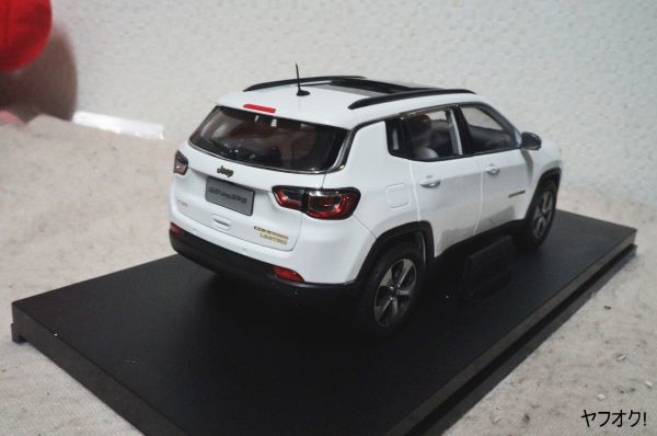 2024年激安 1/18 コンパス Jeep ミニカー の商品詳細 ドア開閉 ジープ 白 乗用車